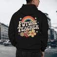 Future Teacher Kids Youth Girls Rainbow Pre-k Kindergarten Men's Hoodie Back Print, novelty gifts, funny gifts Future Teacher Kids Youth Girls Rainbow Pre-k Kindergarten Men's Hoodie Back Print, novelty gifts, funny gifts