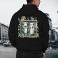 Ghost Plant Library Halloween Reading Books Teacher Vintage Men's Hoodie Back Print, novelty gifts, funny gifts Ghost Plant Library Halloween Reading Books Teacher Vintage Men's Hoodie Back Print, novelty gifts, funny gifts