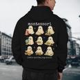 Ghosts Halloween Montessori Teacher Educator Costume Men's Hoodie Back Print, novelty gifts, funny gifts