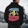 Grade 4 Super Squad Superhero Teacher Team Men's Hoodie Back Print, novelty gifts, funny gifts