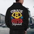 Grade 8 Super Squad Superhero Teacher Team Men's Hoodie Back Print, novelty gifts, funny gifts
