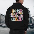 Groovy In My Behavior Specialist Era Behavior Teachers Men's Hoodie Back Print, novelty gifts, funny gifts Groovy In My Behavior Specialist Era Behavior Teachers Men's Hoodie Back Print, novelty gifts, funny gifts