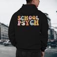 Groovy Retro School Psych Teacher School Psychologist For Men Women Girls Kids Men's Hoodie Back Print, novelty gifts, funny gifts Groovy Retro School Psych Teacher School Psychologist For Men Women Girls Kids Men's Hoodie Back Print, novelty gifts, funny gifts