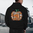 Halloween Books Pumpkin Reading Teacher Fall Men Women Men's Hoodie Back Print, novelty gifts, funny gifts