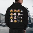 Halloween Math Teacher Men Women Order Of Operations Men's Hoodie Back Print, novelty gifts, funny gifts