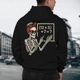 Halloween Math Teacher Skeleton Six Seven Meme Brainrot Men's Hoodie Back Print, novelty gifts, funny gifts Halloween Math Teacher Skeleton Six Seven Meme Brainrot Men's Hoodie Back Print, novelty gifts, funny gifts