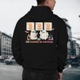 Halloween Science Teacher Boo Ghost The Element Of Surprise Men's Hoodie Back Print, novelty gifts, funny gifts