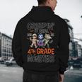 Halloween Teacher Creepin It Real With My 4th Grade Monsters Men's Hoodie Back Print, novelty gifts, funny gifts Halloween Teacher Creepin It Real With My 4th Grade Monsters Men's Hoodie Back Print, novelty gifts, funny gifts