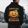 Halloween Teacher Librarian Pumpkin Reading Books Men Women Kids Men's Hoodie Back Print, novelty gifts, funny gifts Halloween Teacher Librarian Pumpkin Reading Books Men Women Kids Men's Hoodie Back Print, novelty gifts, funny gifts
