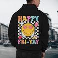 Happy Fri-Yay Groovy Teacher Friday Weekend Fri Yay Men's Hoodie Back Print, novelty gifts, funny gifts Happy Fri-Yay Groovy Teacher Friday Weekend Fri Yay Men's Hoodie Back Print, novelty gifts, funny gifts