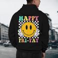 Happy Fri-Yay Teacher Friday Weekend School Men's Hoodie Back Print, novelty gifts, funny gifts