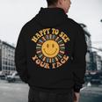 Happy To See Your Face Retro Happy Teacher Back To School Men's Hoodie Back Print, novelty gifts, funny gifts Happy To See Your Face Retro Happy Teacher Back To School Men's Hoodie Back Print, novelty gifts, funny gifts