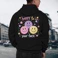 Happy To See Your Face Smile Face Teacher Back To School Men's Hoodie Back Print, novelty gifts, funny gifts Happy To See Your Face Smile Face Teacher Back To School Men's Hoodie Back Print, novelty gifts, funny gifts