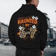Haunted By 6-7 Halloween Math Teacher Joke Men's Hoodie Back Print, novelty gifts, funny gifts Haunted By 6-7 Halloween Math Teacher Joke Men's Hoodie Back Print, novelty gifts, funny gifts