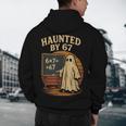 Haunted By 67 Ghost Math Joke Student Halloween Nerd Teacher Men's Hoodie Back Print, novelty gifts, funny gifts Haunted By 67 Ghost Math Joke Student Halloween Nerd Teacher Men's Hoodie Back Print, novelty gifts, funny gifts