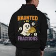 Haunted By Fractions Math Halloween Teacher Men's Hoodie Back Print, novelty gifts, funny gifts