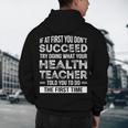 Health Teacher Tshirt Appreciation For Men Women Men's Hoodie Back Print, novelty gifts, funny gifts