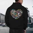 Heart Shape Art Teacher And Painting Sketching Artist Men's Hoodie Back Print, novelty gifts, funny gifts Heart Shape Art Teacher And Painting Sketching Artist Men's Hoodie Back Print, novelty gifts, funny gifts