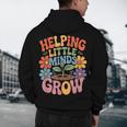 Helping Little Minds Grow Teacher First Day Back To School Men's Hoodie Back Print, novelty gifts, funny gifts Helping Little Minds Grow Teacher First Day Back To School Men's Hoodie Back Print, novelty gifts, funny gifts