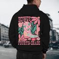 Howdy Fourth Grade Western 4th Grade Teacher Cowboy Cowgirl Men's Hoodie Back Print, novelty gifts, funny gifts
