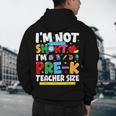 I'm Not Short I'm Pre-K Teacher Size Back To School Teacher Men's Hoodie Back Print, novelty gifts, funny gifts I'm Not Short I'm Pre-K Teacher Size Back To School Teacher Men's Hoodie Back Print, novelty gifts, funny gifts