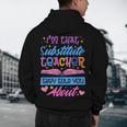 I'M That Substitute Teacher They Told Substitute Teacher Men's Hoodie Back Print, novelty gifts, funny gifts I'M That Substitute Teacher They Told Substitute Teacher Men's Hoodie Back Print, novelty gifts, funny gifts