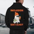 Inclusion Isn't Scary Shirt Halloween SLP Sped Teacher Men's Hoodie Back Print, novelty gifts, funny gifts Inclusion Isn't Scary Shirt Halloween SLP Sped Teacher Men's Hoodie Back Print, novelty gifts, funny gifts