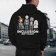 Inclusion Isn't Scary SLP Halloween Costume Sped Teacher Men's Hoodie Back Print, novelty gifts, funny gifts Inclusion Isn't Scary SLP Halloween Costume Sped Teacher Men's Hoodie Back Print, novelty gifts, funny gifts