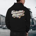 Inclusion Matters Retro Special Education Teacher Women Men's Hoodie Back Print, novelty gifts, funny gifts Inclusion Matters Retro Special Education Teacher Women Men's Hoodie Back Print, novelty gifts, funny gifts