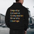 Inclusive Teacher Diversity Inclusion Empathy Teacher Team Men's Hoodie Back Print, novelty gifts, funny gifts Inclusive Teacher Diversity Inclusion Empathy Teacher Team Men's Hoodie Back Print, novelty gifts, funny gifts