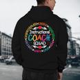 Instructional Coach Squad Teacher Assistant Support Team Men's Hoodie Back Print, novelty gifts, funny gifts Instructional Coach Squad Teacher Assistant Support Team Men's Hoodie Back Print, novelty gifts, funny gifts