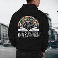 Intervention Teacher Reading Intervention Men's Hoodie Back Print, novelty gifts, funny gifts Intervention Teacher Reading Intervention Men's Hoodie Back Print, novelty gifts, funny gifts