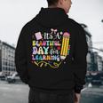 It's Beautiful Day For Learning Teacher Students Girls Boys Men's Hoodie Back Print, novelty gifts, funny gifts It's Beautiful Day For Learning Teacher Students Girls Boys Men's Hoodie Back Print, novelty gifts, funny gifts