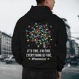 It's Fine I'm Fine Christmas Light Principal Teacher Xmas Men Women Men's Hoodie Back Print, novelty gifts, funny gifts It's Fine I'm Fine Christmas Light Principal Teacher Xmas Men Women Men's Hoodie Back Print, novelty gifts, funny gifts