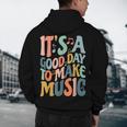 It's A Good Day To Make Music Musician Band Music Teacher Men's Hoodie Back Print, novelty gifts, funny gifts It's A Good Day To Make Music Musician Band Music Teacher Men's Hoodie Back Print, novelty gifts, funny gifts
