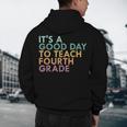 It's A Good Day To Teach Fourth Grade 4th Grade Teacher Men's Hoodie Back Print, novelty gifts, funny gifts It's A Good Day To Teach Fourth Grade 4th Grade Teacher Men's Hoodie Back Print, novelty gifts, funny gifts