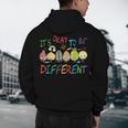 It's Ok To Be Different Apple Teacher Autism Awareness Men's Hoodie Back Print, novelty gifts, funny gifts It's Ok To Be Different Apple Teacher Autism Awareness Men's Hoodie Back Print, novelty gifts, funny gifts