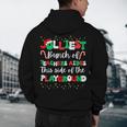 Jolliest Bunch Of Teachers Aides This Side Of The Playground Men's Hoodie Back Print, novelty gifts, funny gifts Jolliest Bunch Of Teachers Aides This Side Of The Playground Men's Hoodie Back Print, novelty gifts, funny gifts