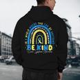 Be Kind Rainbow Down Syndrome Awareness Teacher Blue Yellow Men's Hoodie Back Print, novelty gifts, funny gifts Be Kind Rainbow Down Syndrome Awareness Teacher Blue Yellow Men's Hoodie Back Print, novelty gifts, funny gifts