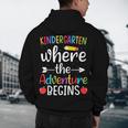 Kindergarten Where The Adventure Begins Shirt Children's Teacher Men's Hoodie Back Print, novelty gifts, funny gifts Kindergarten Where The Adventure Begins Shirt Children's Teacher Men's Hoodie Back Print, novelty gifts, funny gifts