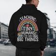 Kindergarten Teacher Tiny Humans Pre-School Teacher Men's Hoodie Back Print, novelty gifts, funny gifts Kindergarten Teacher Tiny Humans Pre-School Teacher Men's Hoodie Back Print, novelty gifts, funny gifts