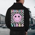 Kindergarten Vibes First Day Of School Kindergarten Teacher Men's Hoodie Back Print, novelty gifts, funny gifts