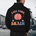 Kiss Your Brain Sped Teacher Appreciation Back To School Kid Men's Hoodie Back Print, novelty gifts, funny gifts Kiss Your Brain Sped Teacher Appreciation Back To School Kid Men's Hoodie Back Print, novelty gifts, funny gifts