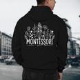 Learn Grow Bloom Wildflowers Appreciation Montessori Teacher Men's Hoodie Back Print, novelty gifts, funny gifts Learn Grow Bloom Wildflowers Appreciation Montessori Teacher Men's Hoodie Back Print, novelty gifts, funny gifts