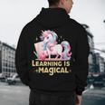 LEARNING IS MAGICAL TEACHER UNICORN BACK TO SCHOOL UNICORN Men's Hoodie Back Print, novelty gifts, funny gifts LEARNING IS MAGICAL TEACHER UNICORN BACK TO SCHOOL UNICORN Men's Hoodie Back Print, novelty gifts, funny gifts