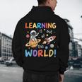 Learning Is Out Of This World Space Back To School Teacher Men's Hoodie Back Print, novelty gifts, funny gifts