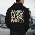 Learning Is Out Of This World Space Teacher Cute Groovy Men's Hoodie Back Print, novelty gifts, funny gifts Learning Is Out Of This World Space Teacher Cute Groovy Men's Hoodie Back Print, novelty gifts, funny gifts