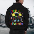 Level Up Your Education Gaming Inspired Teacher Gamers For Men Women Kids Men's Hoodie Back Print, novelty gifts, funny gifts Level Up Your Education Gaming Inspired Teacher Gamers For Men Women Kids Men's Hoodie Back Print, novelty gifts, funny gifts