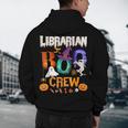 Librarian Boo Crew Teacher Student Halloween Costume Men's Hoodie Back Print, novelty gifts, funny gifts Librarian Boo Crew Teacher Student Halloween Costume Men's Hoodie Back Print, novelty gifts, funny gifts