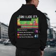 Can I Lick It Periodic Table Chart Science Teacher Cool Meme Men's Hoodie Back Print, novelty gifts, funny gifts